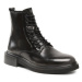 Calvin Klein Čižmy Lace Up Boot HM0HM01028 Čierna