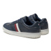 Tommy Hilfiger Sneakersy Stripes Low Cut Lace-Up Sneaker T3X9-33645-1269 Tmavomodrá