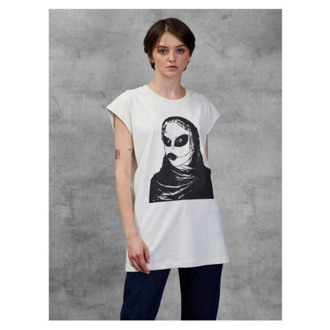 White women's elongated T-shirt Diesel - Women