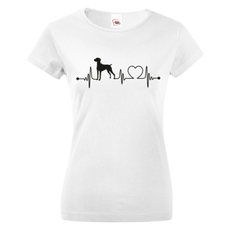 Dámské tričko pre milovníkov zvierat -  Maďarský stavač