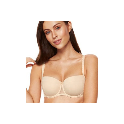 Gorteks Zara smooth padded bra beige