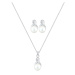 ELLI Sada šperkov 'Infinity'  strieborná / perlovo biela