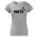 ★ Dámské tričko s obľúbeným motívom Punťa- vtipná paródia na značku Puma