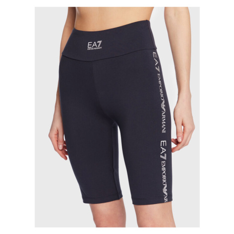 EA7 Emporio Armani Cyklistické šortky 3RTS61 TJ01Z 1554 Tmavomodrá Slim Fit