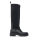 Calvin Klein Jeans Gumáky High Rainboot Neoprene YW0YW00838 Čierna