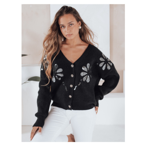 Dámsky kardigan KERINDA čierny DStreet
