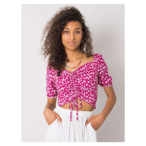 Blouse-RO-BZ-2516.84P-fuchsia Rue Paris