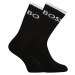 6PACK ponožky BOSS vysoké čierné (50510168 001)