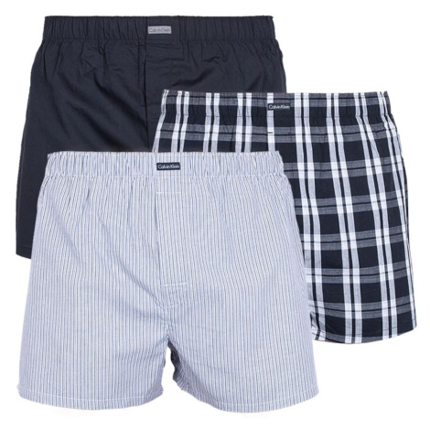 3PACK men's shorts Calvin Klein classic fit multicolor