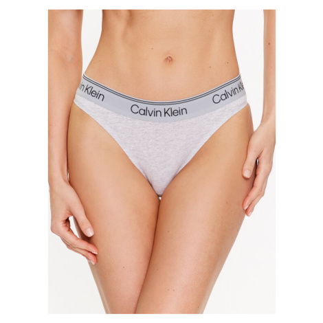 Calvin Klein Underwear Brazílske nohavičky 000QF7189E Sivá