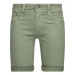 Pepe Jeans Džínsové šortky PL800802YC8 Zelená Regular Fit