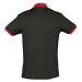 SOĽS Prince Uni polokošele SL11369 Black / Red