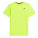 4F Funkčné tričko  neónovo zelená / čierna