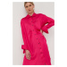 Šaty Herskind ružová farba, midi, oversize