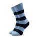 Tommy Hilfiger Súprava 2 párov vysokých pánskych ponožiek 342021001 Tmavomodrá