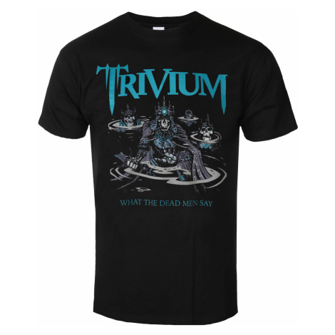 Tričko metal ROCK OFF Trivium Dead Men Say Black Čierna