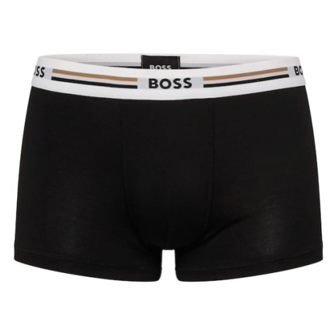 BOSS Boxerky  svetlohnedá / čierna / biela Hugo Boss