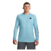 Pánske tréningové tričko s dlhým rukávom UNDER ARMOUR UA Tech Prt Fill LS-BLU