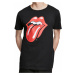 Tričko metal NNM Rolling Stones Tongue Čierna