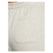 Champion Teplákové nohavice Logo Embroidery Fleece 115487 Sivá Relaxed Fit