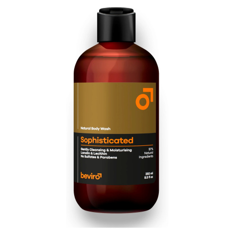 Prírodný sprchový gél pre mužov Beviro Sophisticated Natural Body Wash - 250 ml (BV416) + darček