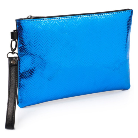 Capone Outfitters Paris Women's Clutch Portfolio Blue Bag