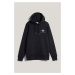 MIKINA GANT REG MEDIUM ARCHIVE SHIELD HOODIE BLACK