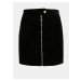 Black corduroy skirt Jacqueline de Yong Kira