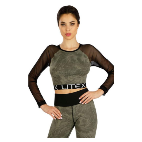 Dámske crop top tričko Litex 7D172