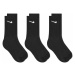 Ponožky NIKE Everyday Crew 3-Pack Black Čierna
