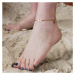 Linda's Jewelry Náramok na nohu Krížiky a Love Pets chirurgická oceľ INR234