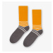 Dvojfarebné ponožky 078-172 Mustard - Viac 39/42