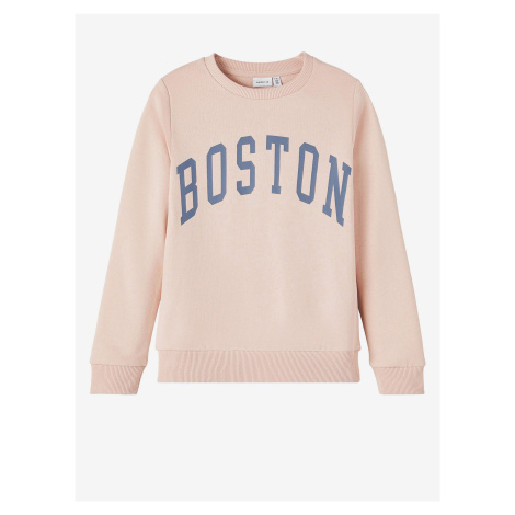 Light pink girly sweatshirt name it Tera - Girls