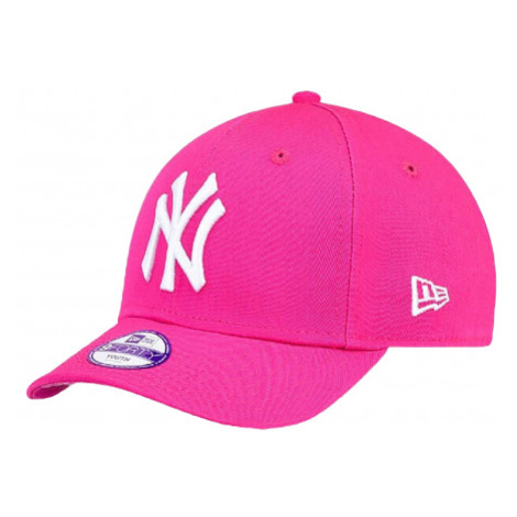 Juniorská šiltovka NEW ERA 940 MLB LEAGUE BASIC NY YANKEES PINK WHITE KIDS NOS