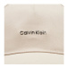 Calvin Klein Šiltovka Calvin Lettering Canvas Cap K60K612764 Sivá