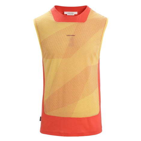 ICEBREAKER Funkčné tričko 'ZoneKnit'  svetložltá / oranžová Icebreaker Merino
