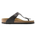 Birkenstock  Gizeh 43691 Regular - Black  Sandále Čierna