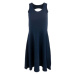 ALPINE PRO VURFA Dámske šaty, tmavo modrá, veľkosť