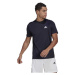 adidas PL T Pánske športové tričko, tmavo modrá, veľkosť