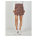Women's brown plaid skirt with wool Tommy Hilfiger - Women
