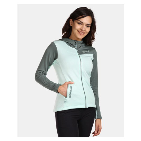 Women's sports hoodie Kilpi SEVELEN-W Mint