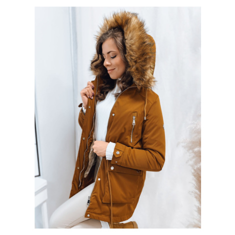 Dámská parka STELLA camel Dstreet TY3182