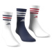 Ponožky ADIDAS 3 PACK-SPW CRW-WHITE NAVBLU WHITE B