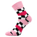Boma Ivana 56 Dámske vzorované ponožky - 3 páry BM000001698400100021 mix