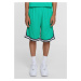 Men's Stripes Mesh Shorts - Green