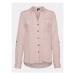 Vero Moda Košeľa Bumpy 10275283 Ružová Regular Fit