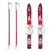 Baby Ski 70 cm - detské plastové lyže - červené