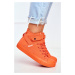 Women's High Sneakers Big Star Orange 37