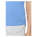 Tommy Hilfiger Top WW0WW38635 Modrá Slim Fit