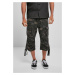 Men's 3/4 pants Urban Legend - dark/camouflage